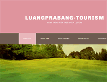 Tablet Screenshot of luangprabang-tourism.org